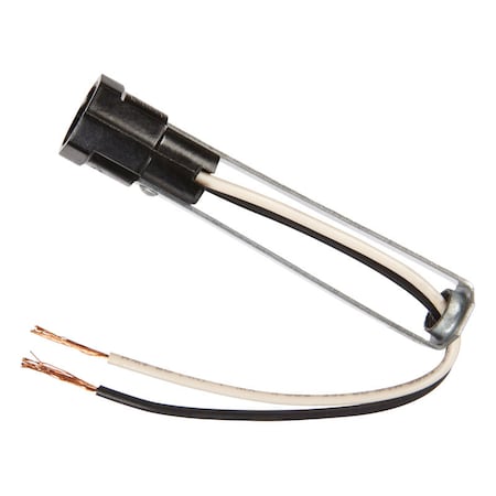 Jandorf Jandorf Phenolic Candelabra Base Socket w/Double Leg Hickey 1 pk 60471